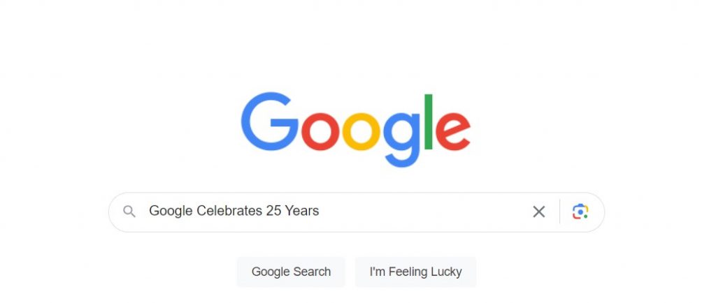 Google Celebrates 25 Years