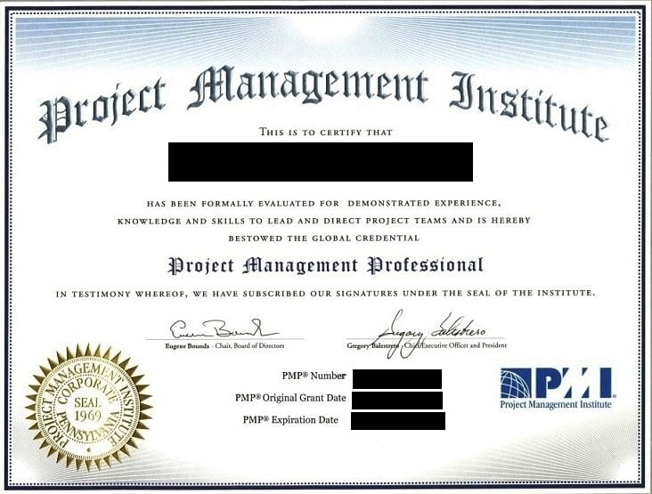 PMP certification requirements guide