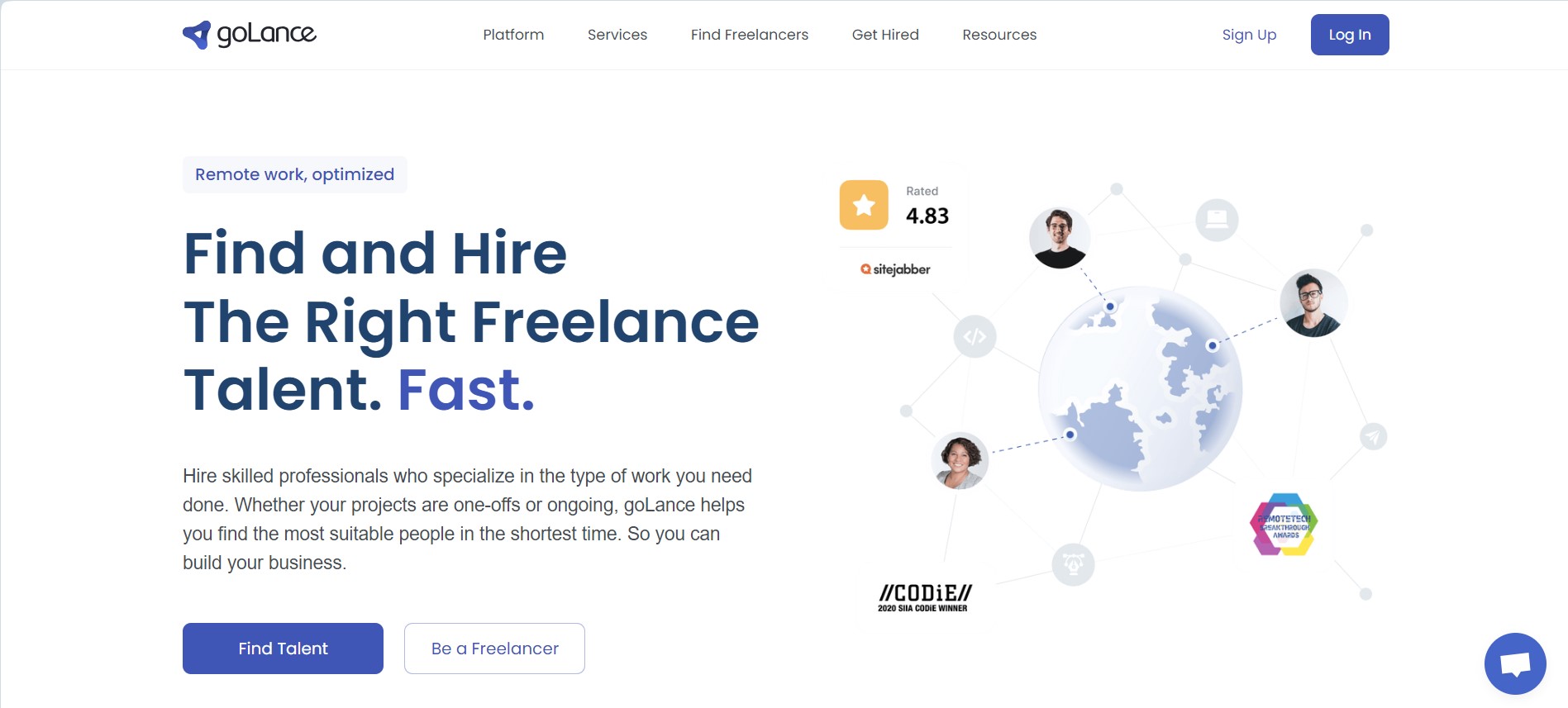 GoLance: Revolutionizing the Freelance Marketplace