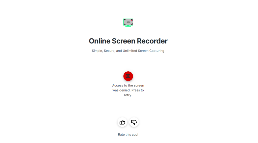 Free Screen Recorders Online Screen Recorder  