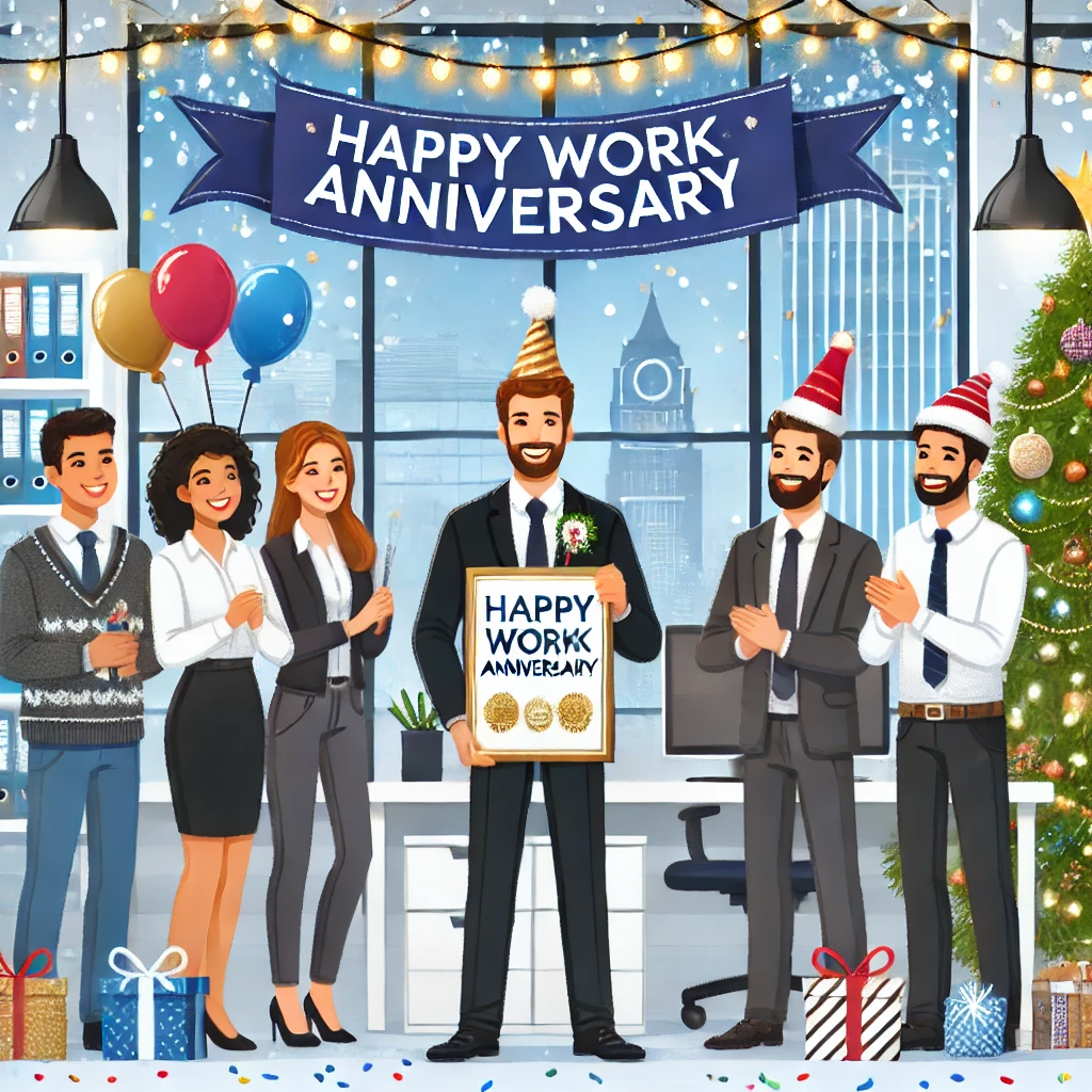 Work Anniversary Messages, Wishes, and Quotes