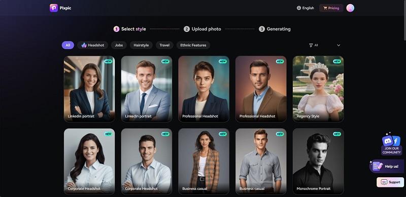  Media.io AI Portrait Generator