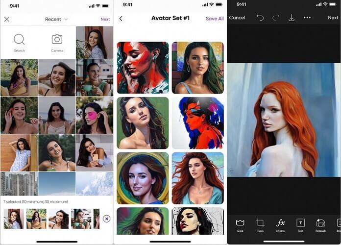 Picsart AI Portrait Generator App 