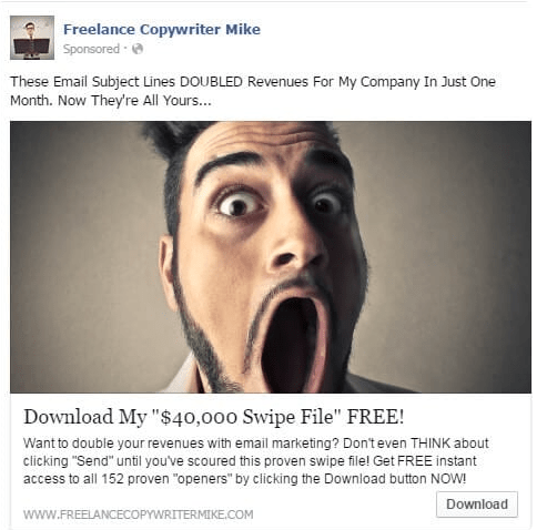 Facebook ad templates