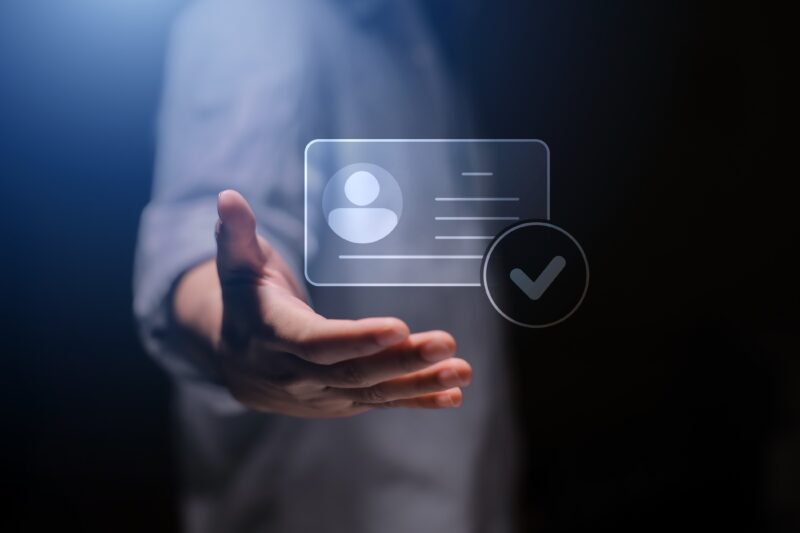 digital networking card