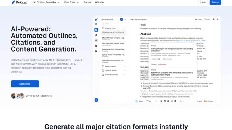 Koke AI: Revolutionizing Citation Management for the Modern Researcher