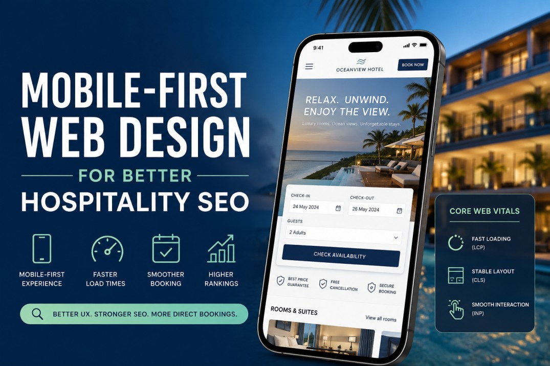 How Mobile-First Web Design and Tech Innovations Elevate Hospitality Search Rankings