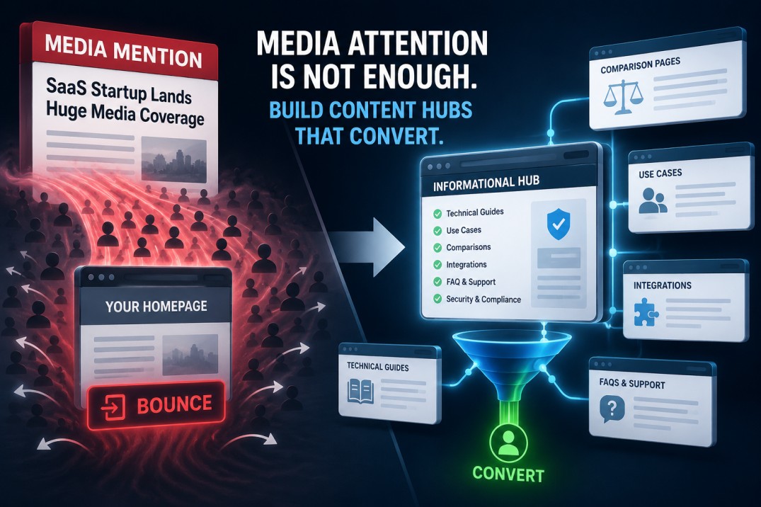 The PR Halo Waste: Capturing Media Traffic With Autonomous Informational Hubs