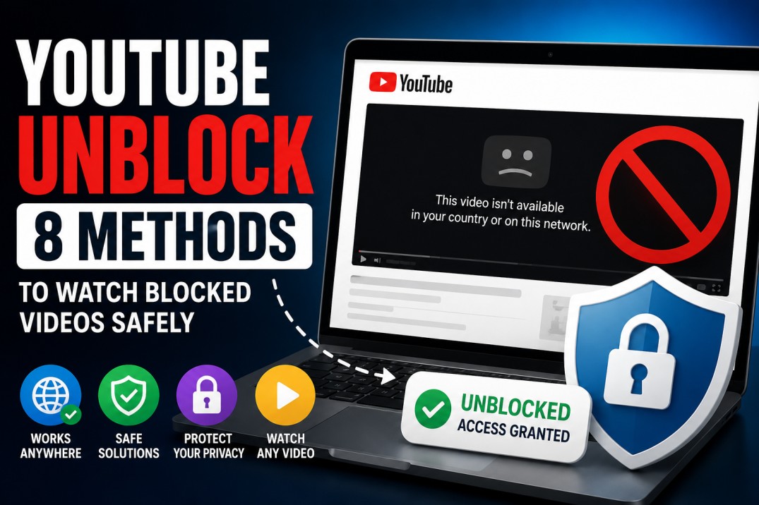 YouTube Unblock: 8 Methods to Watch Blocked Videos Safely