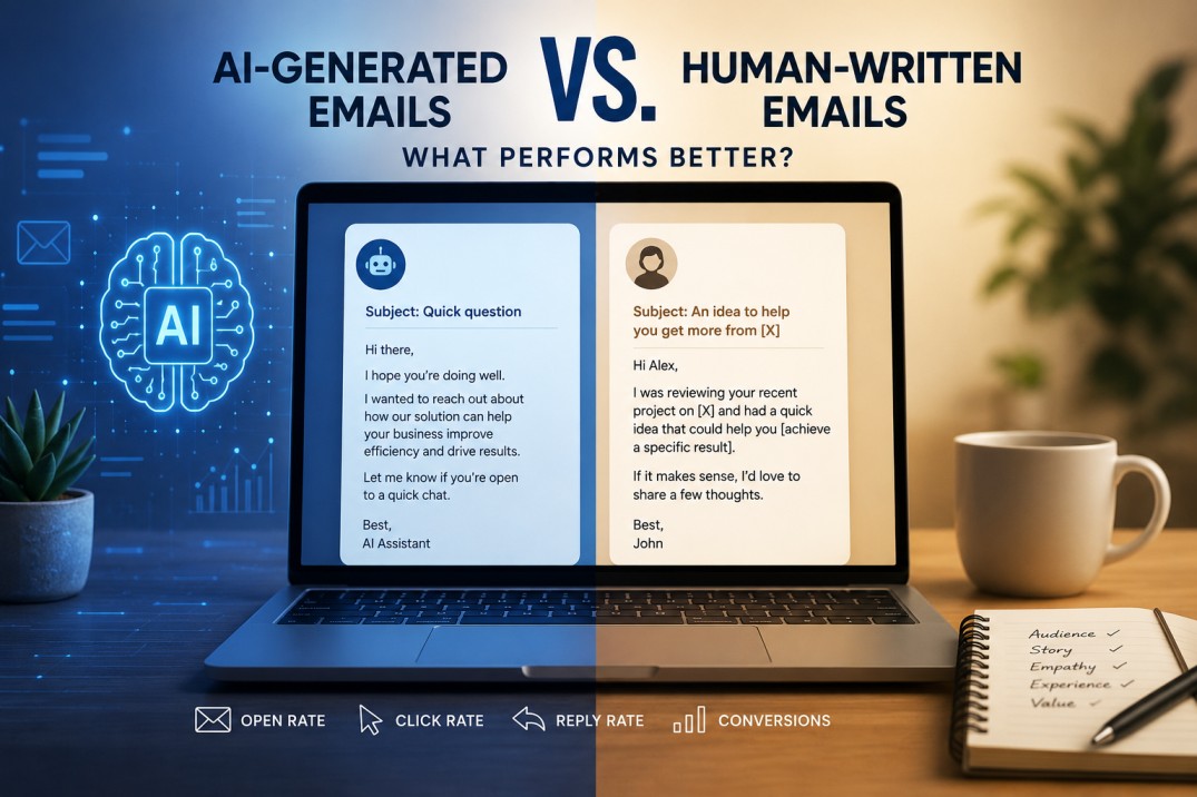 AI-Generated Emails vs Human Emails: Who Actually Wins?