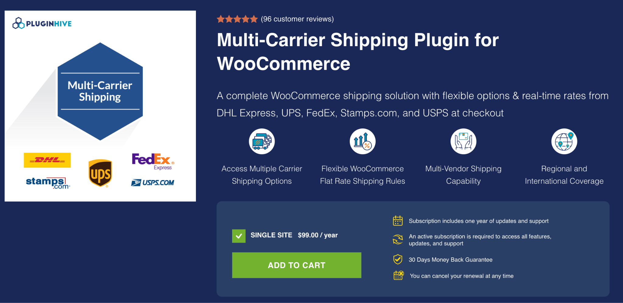 PH Multi-Carrier Shipping Plugin for WooCommerce