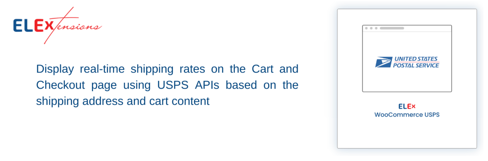 ELEX USPS Shipping Plugin for WooCommerce