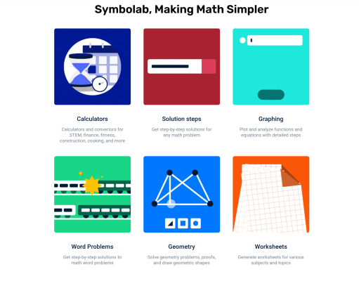 Symbolab AI homework helper showing step-by-step math solution