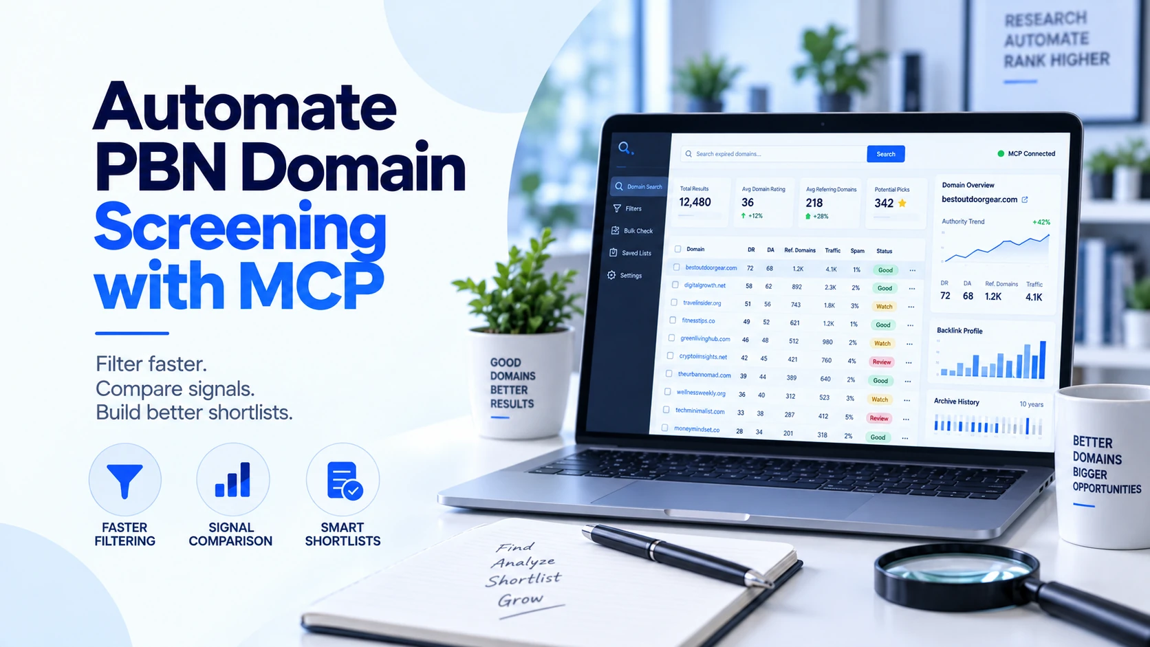How I Automate Multi-Step PBN Domain Screening with Karma.Domains MCP